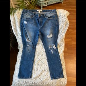 Life in progress hi rise skinny jeans size 27